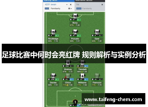 足球比赛中何时会亮红牌 规则解析与实例分析